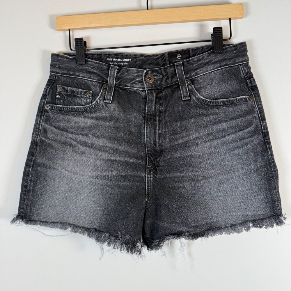 AG Adriano Goldschmied The Mikkel Short Size 27R High Rise Vintage Short Cut Off